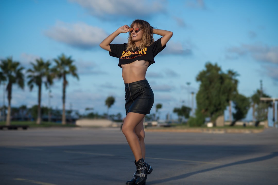 Fotografía profesional para Influencer e Instagram en las playas de Valencia